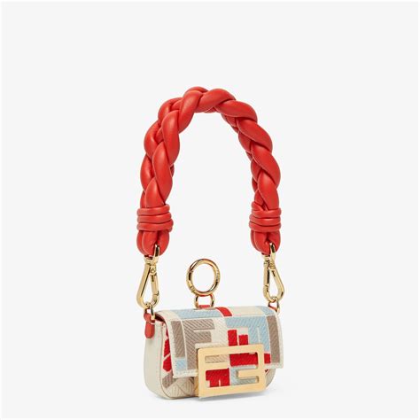 fendi charm tamburo|Nano Baguette Charm .